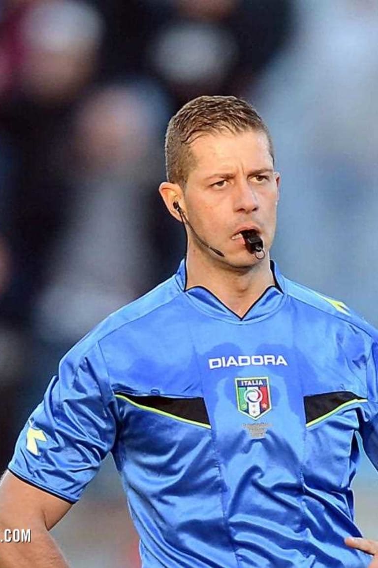 Cervellera akan memimpin laga melawan Frosinone