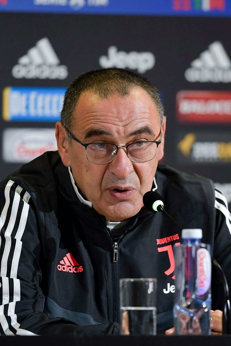 Sarri: “We’ll have to be good”