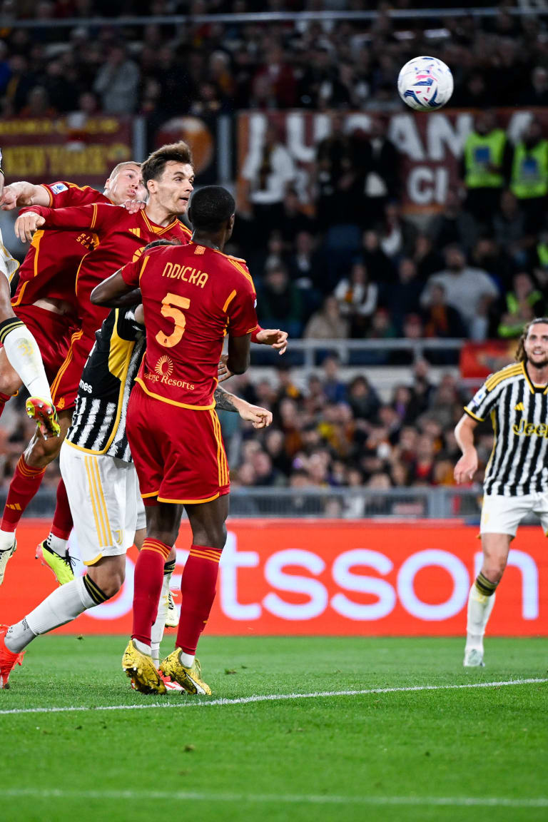 JUVE COLLECT A PRECIOUS POINT AGAINST ROMA