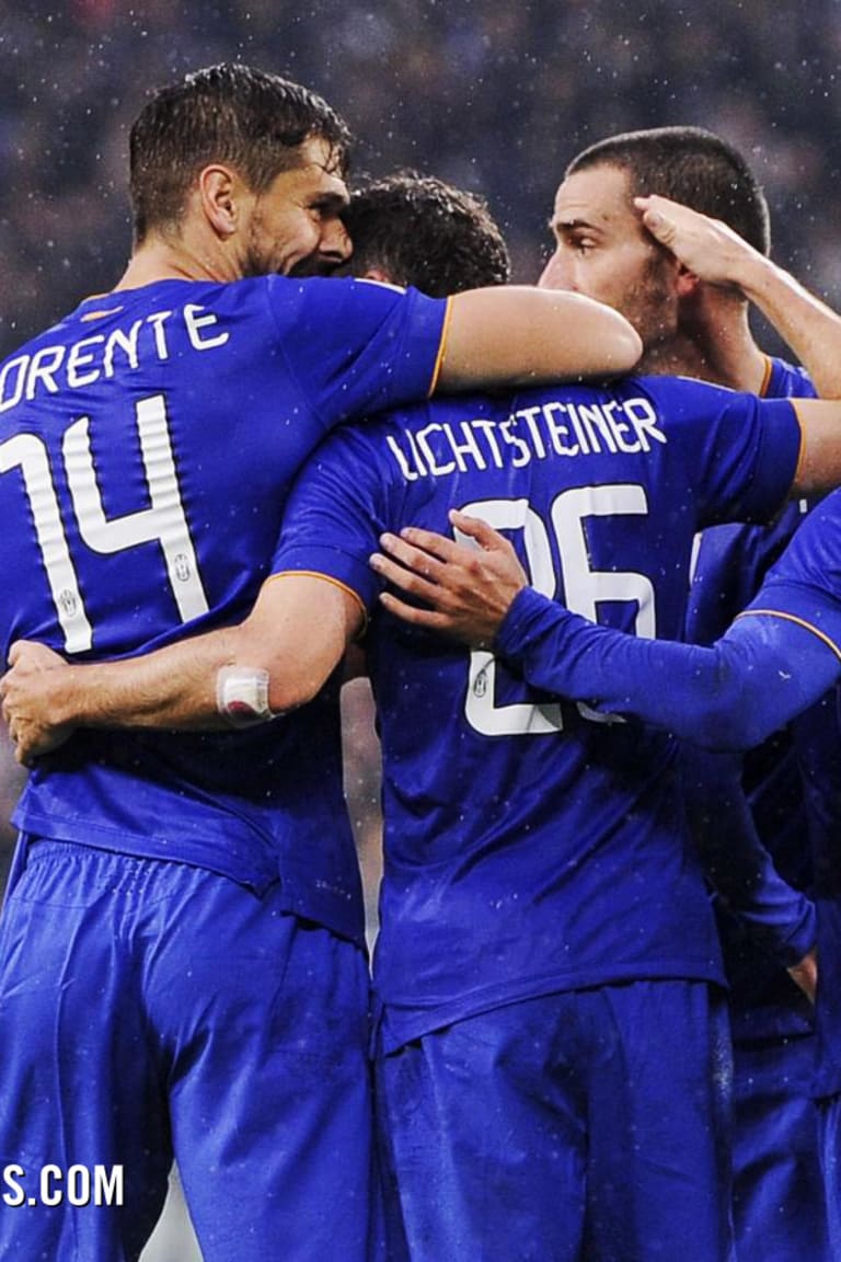 Juve in seventh heaven