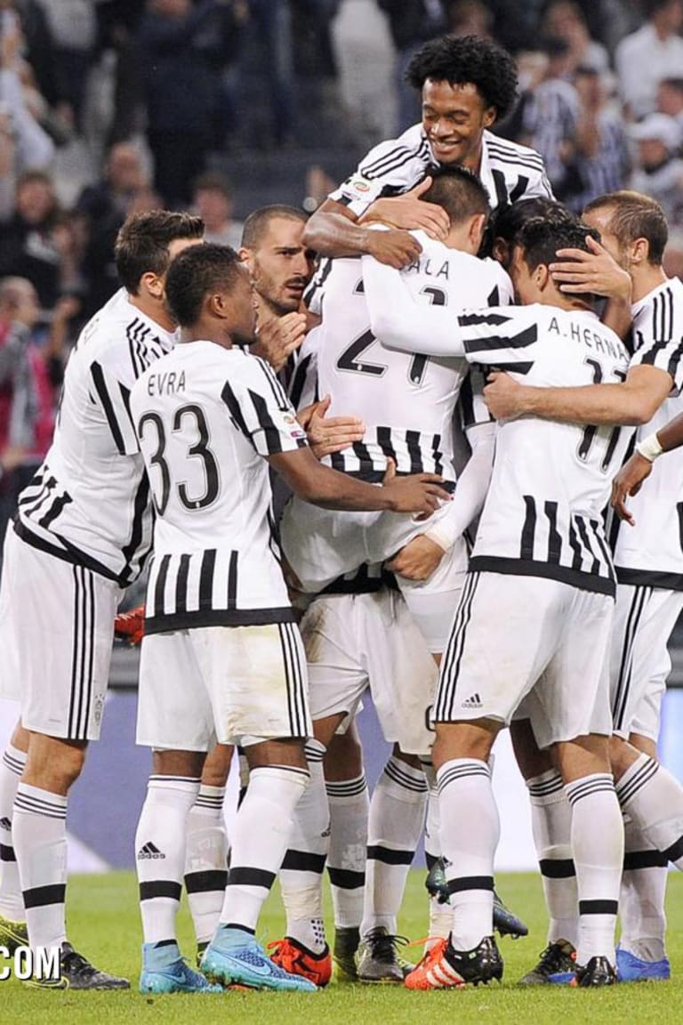 Tiga gol juve kalahkan Bologna