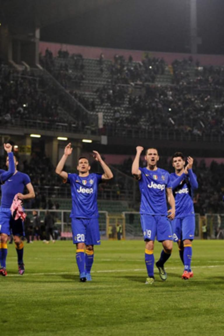 Statistik #PalermoJuve