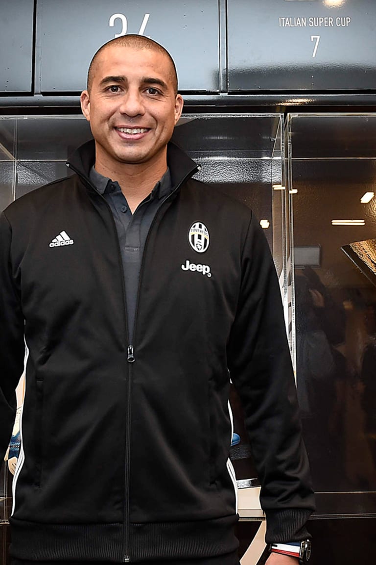 David Trezeguet al J|Megastore dello Stadium