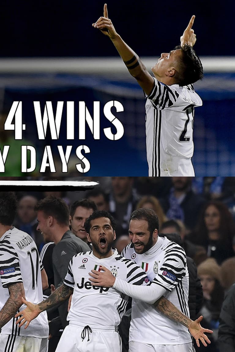 Juve on the road in Europe