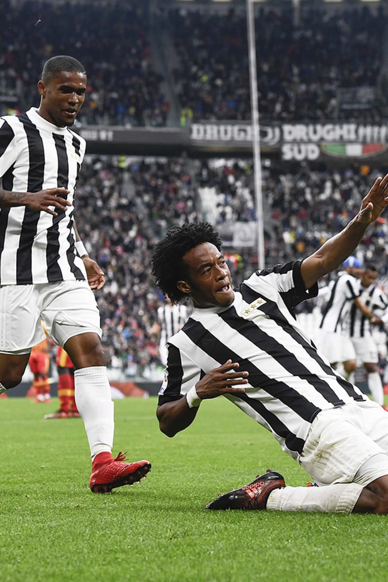Reaction from match-winner Cuadrado