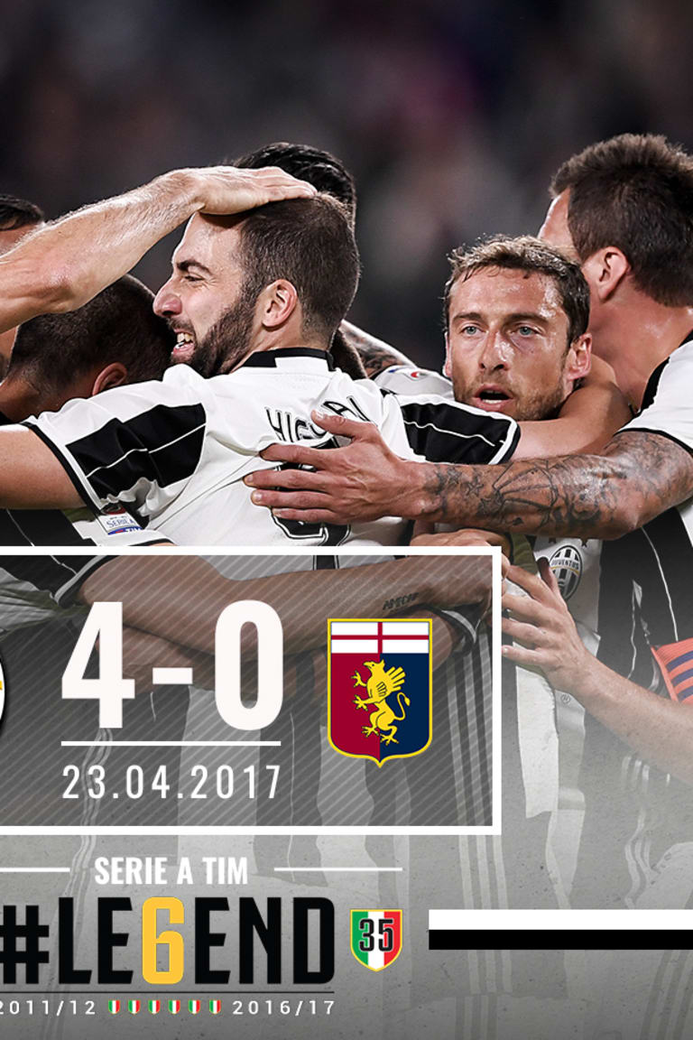 #LE6END REWIND: Juve-Genoa