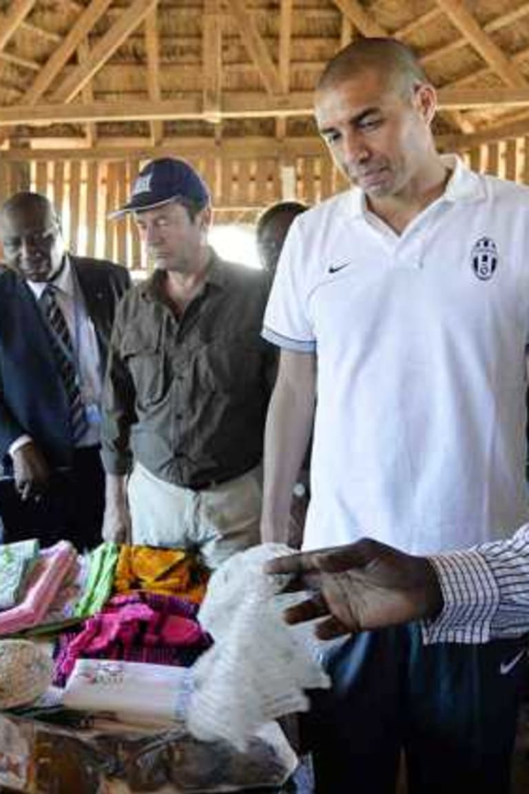 Trezeguet dan Falt akhiri kunjungan ke Afrika Tengah