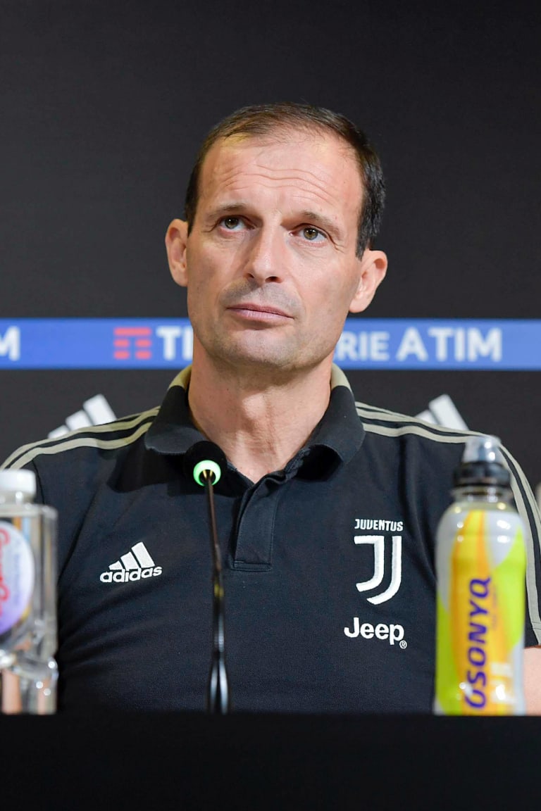 Allegri: «Vogliamo tornare a vincere in casa»
