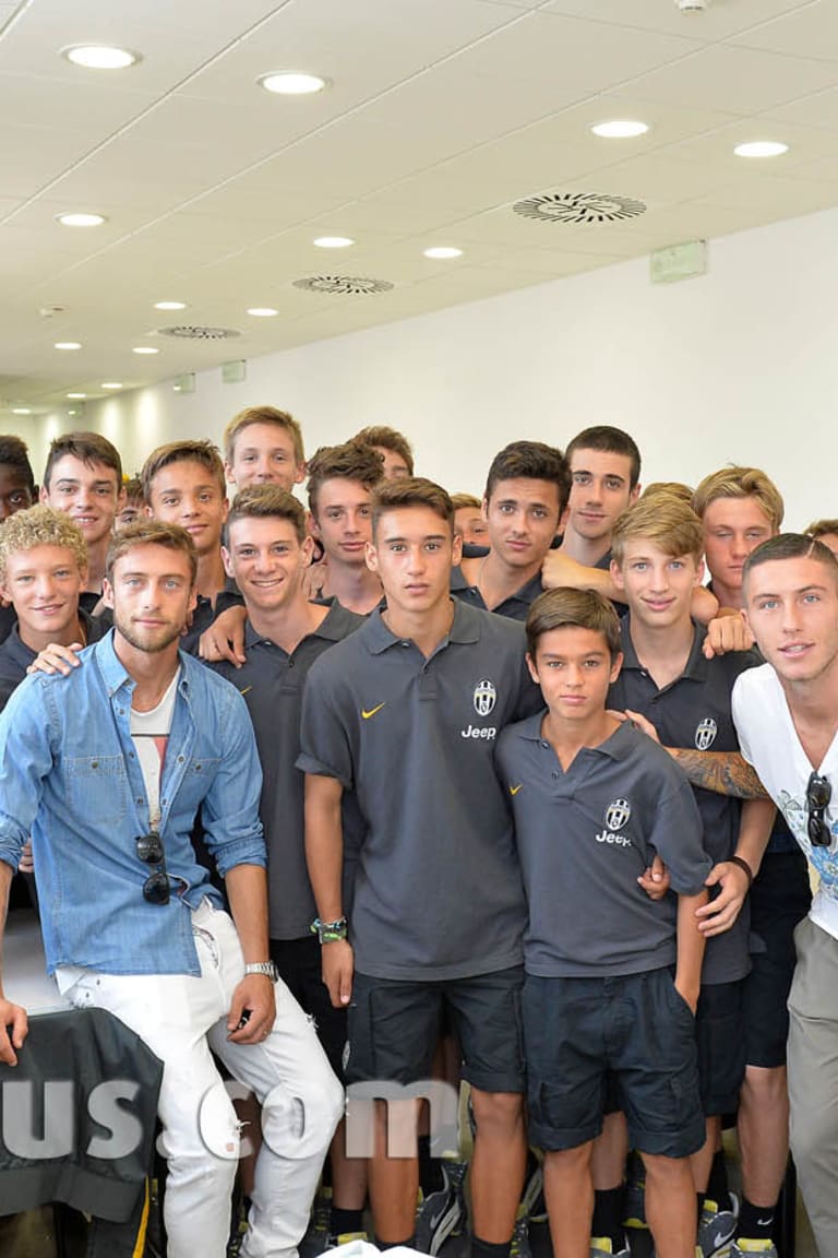 Marchisio e Marrone all’ “Ale&Ricky”
