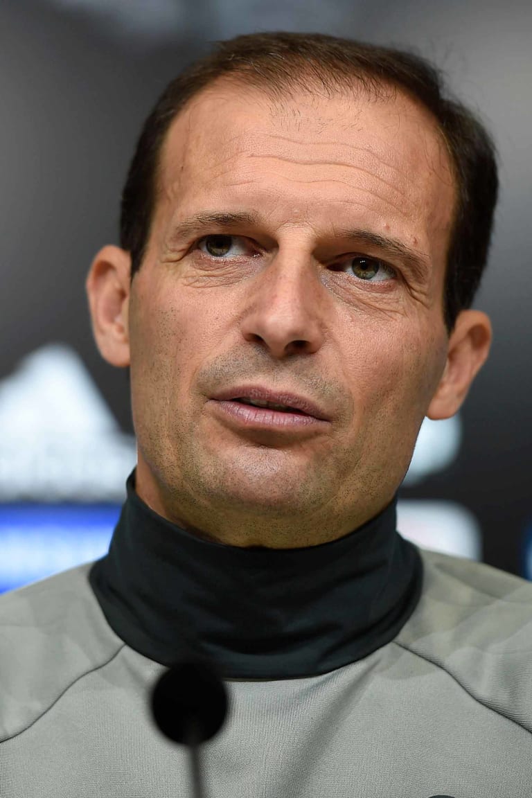 Allegri: «Siamo abituati a giocare partite come queste»