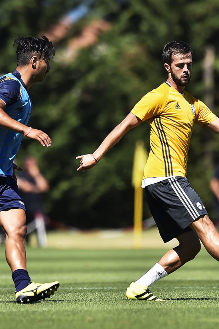 Bianconeri menjalani laga uji coba di Vinovo