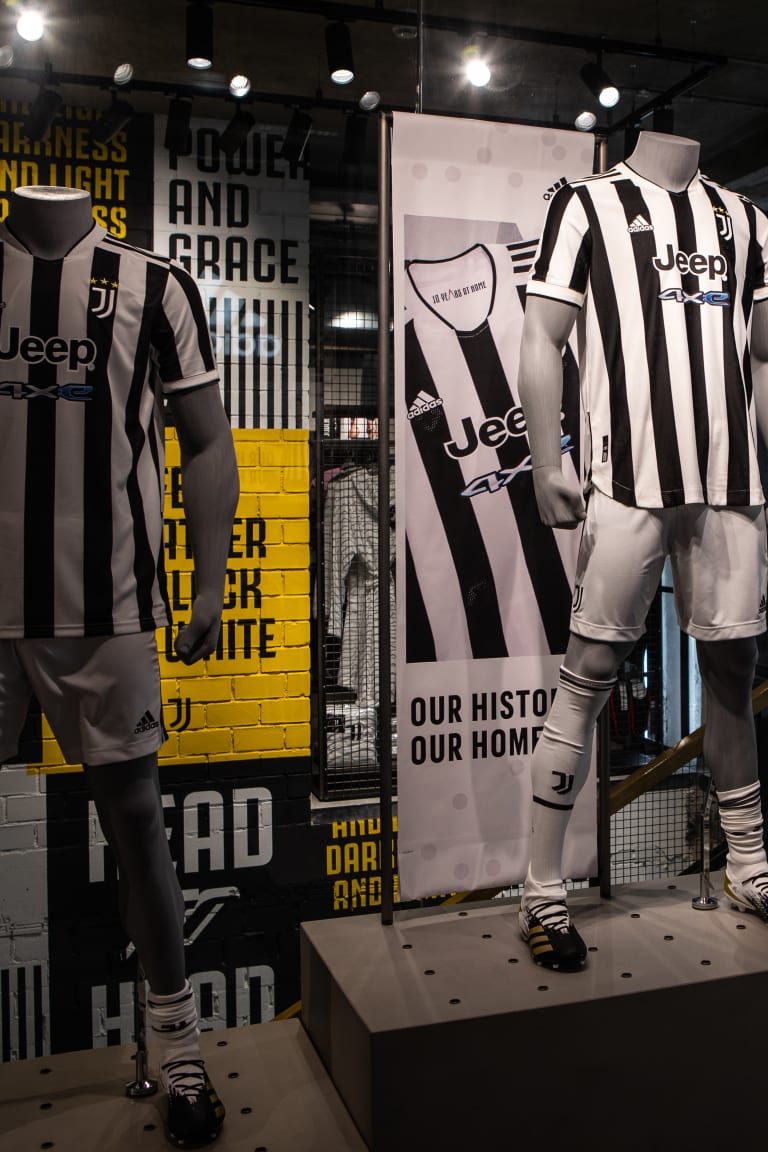 Juventus Store multifunctional spaces dedicated to all Juventus fans