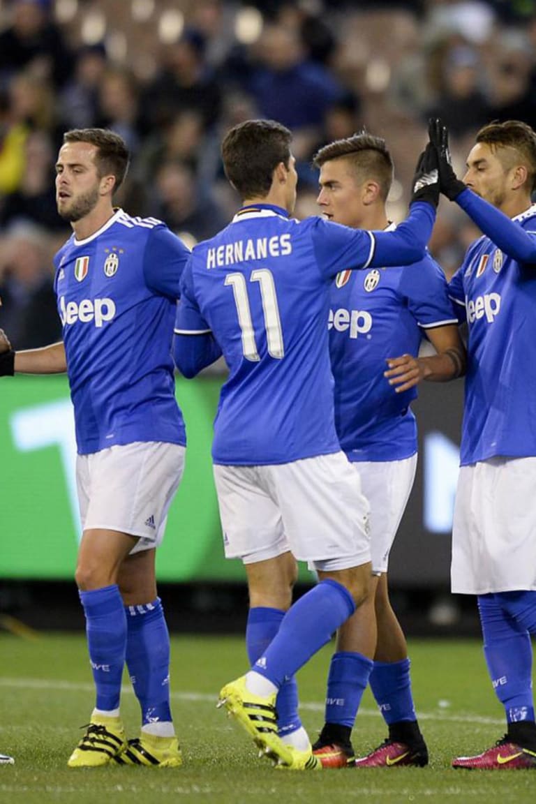 Juve taklukkan Spurs di Melbourne