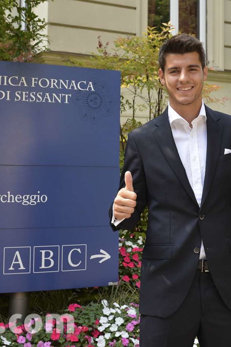 Morata, visite mediche terminate