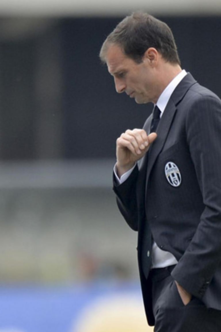 Reaksi pasca pertandingan dari Allegri