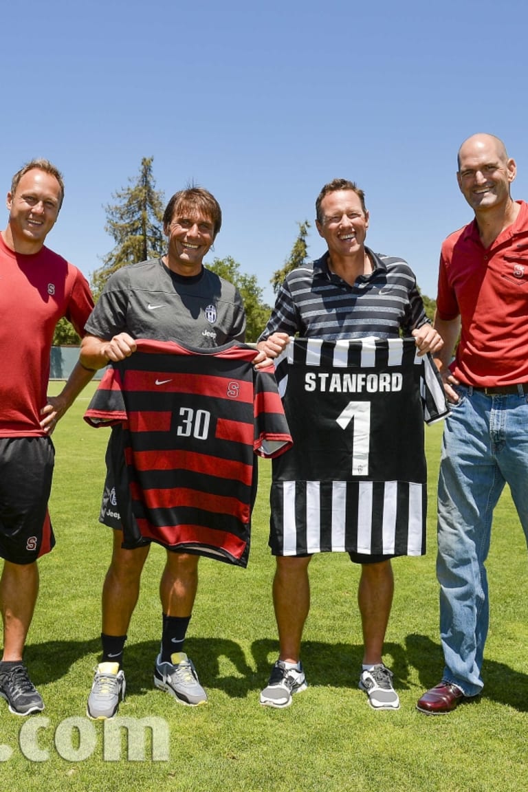 La Juve e Stanford, incontro tra giganti