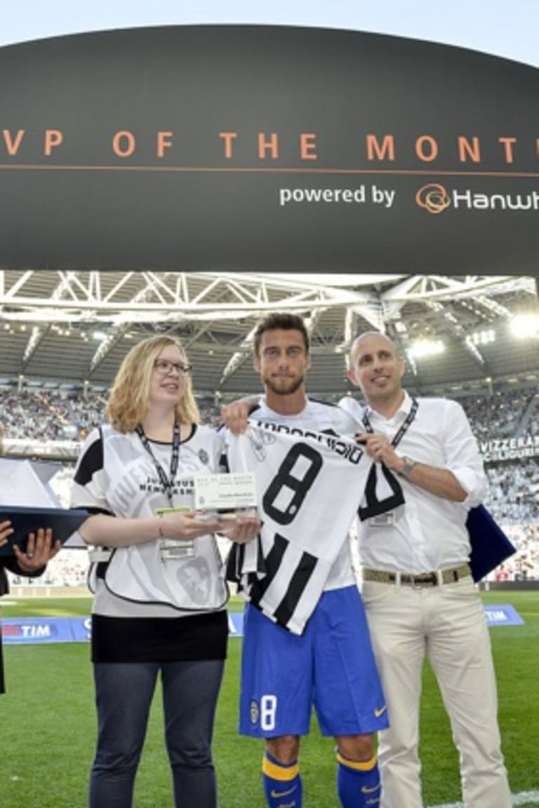 Penghargaan ganda bagi Marchisio sebelum Juve v Cagliari