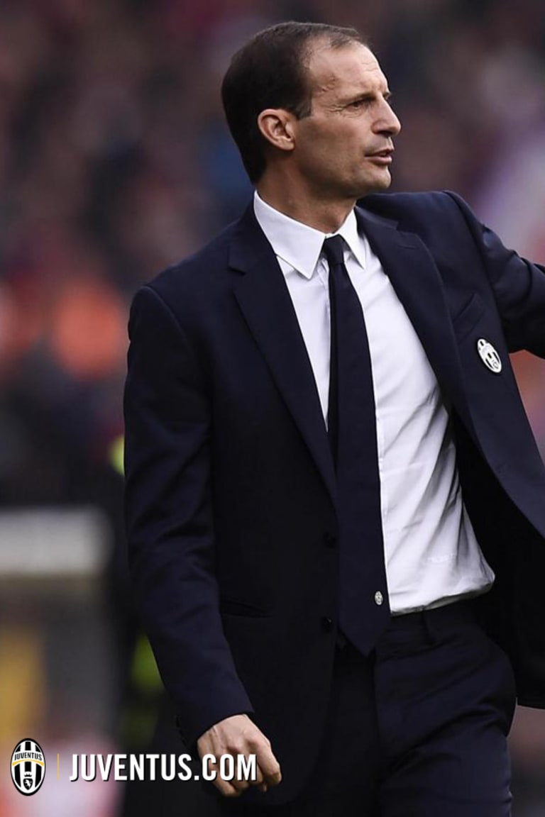 Allegri reviews Genoa reverse