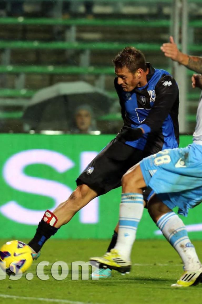 L’Atalanta in casa