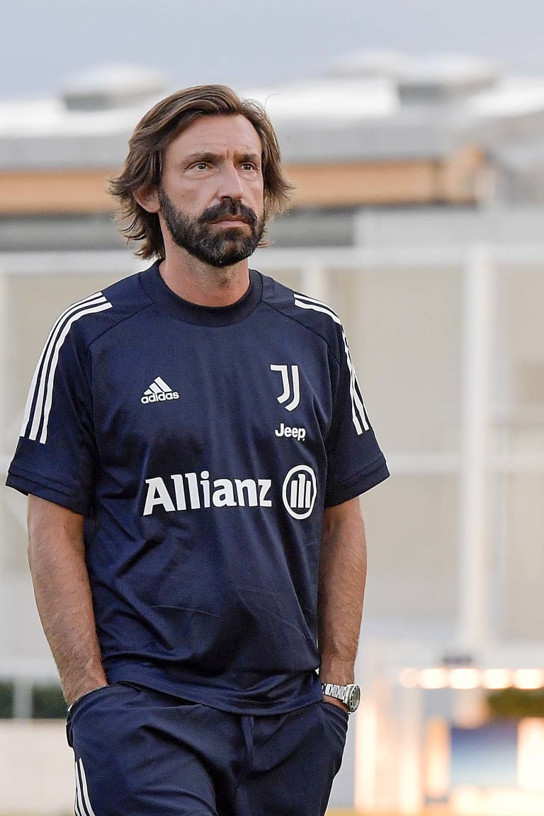 Il primo allenamento della stagione