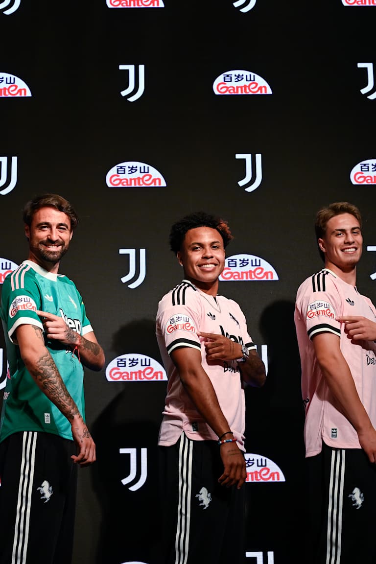 JUVENTUS E GANTEN CELEBRANO UNA TAPPA FONDAMENTALE DELLA LORO PARTNERSHIP