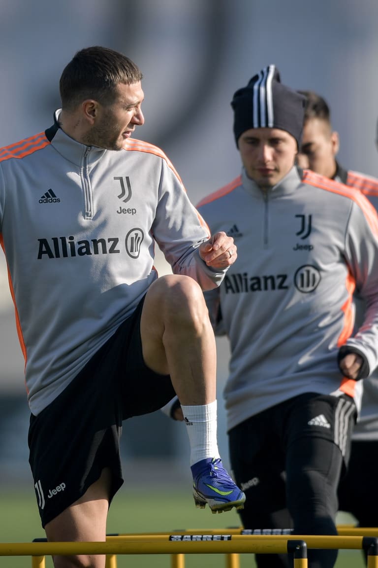 Training Center | Morning of tactics in Continassa