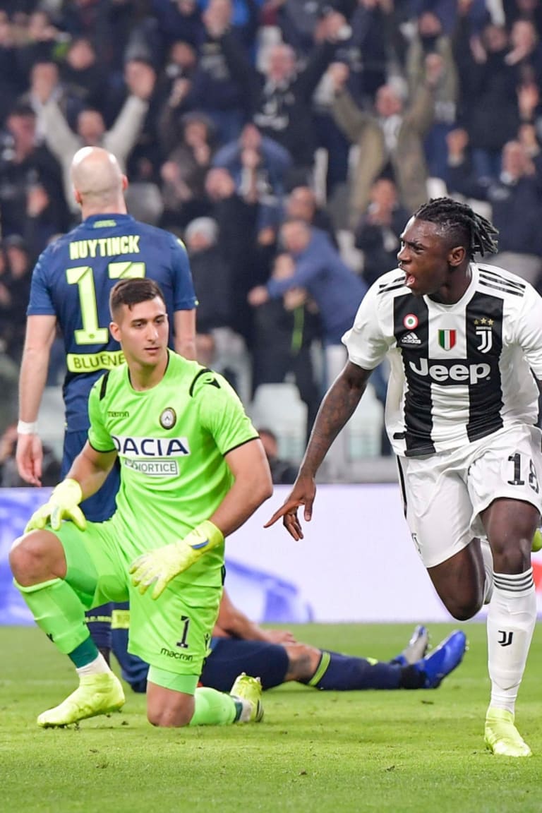 Kean: «La Juve è il massimo!»