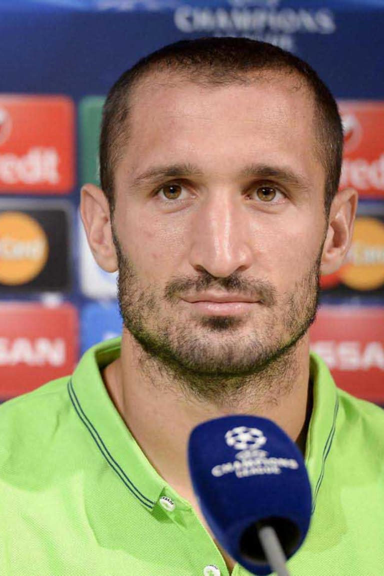 Chiellini: «Noi siamo pronti»