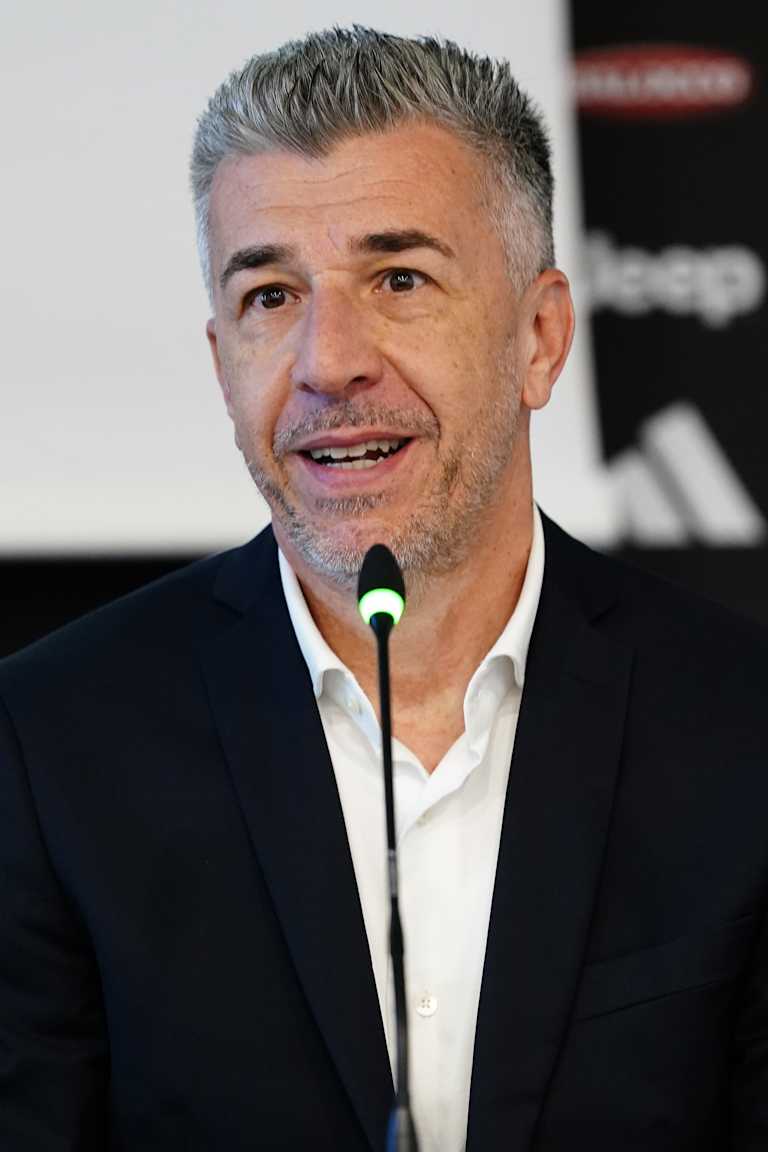 Gino Cecchettin in Vinovo for the FIGC-SGS Child Protection and Welfare Project