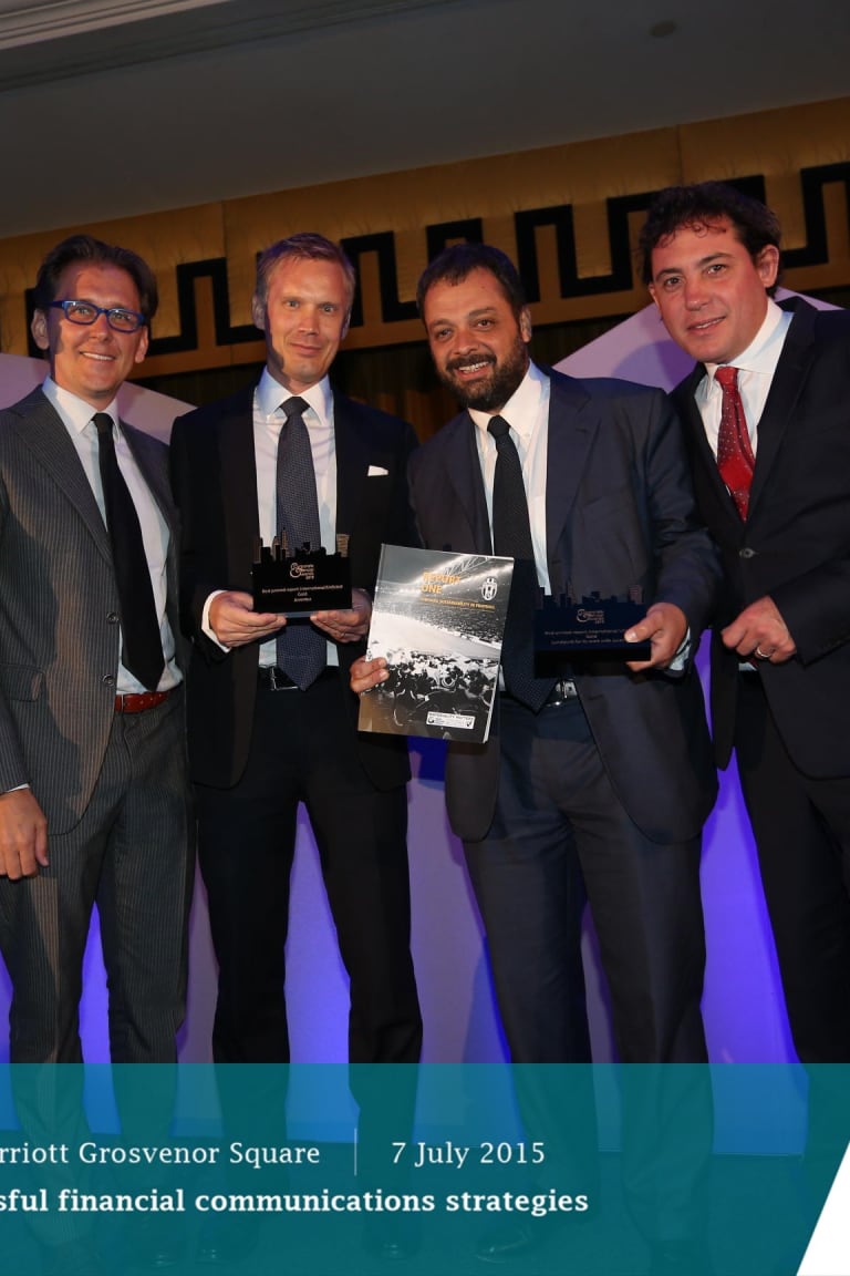 Proyek Juventus meraih medali emas di Corporate & Financial Awards