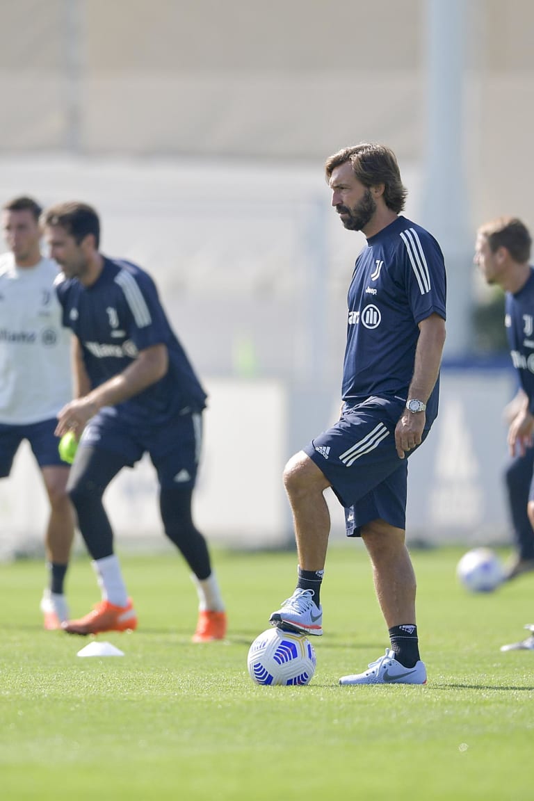 In campo nel pomeriggio