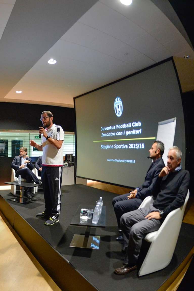 La Juve incontra le famiglie della JAcademy