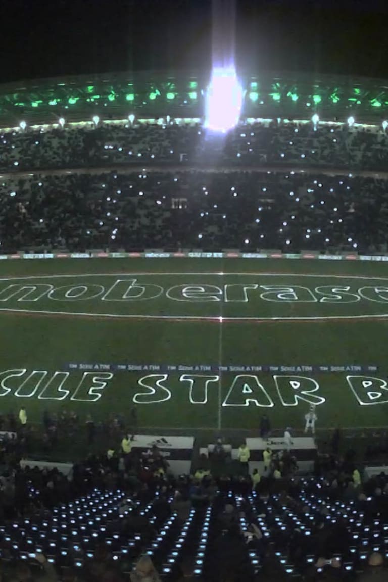 Allianz Stadium spectacular with Noberasco