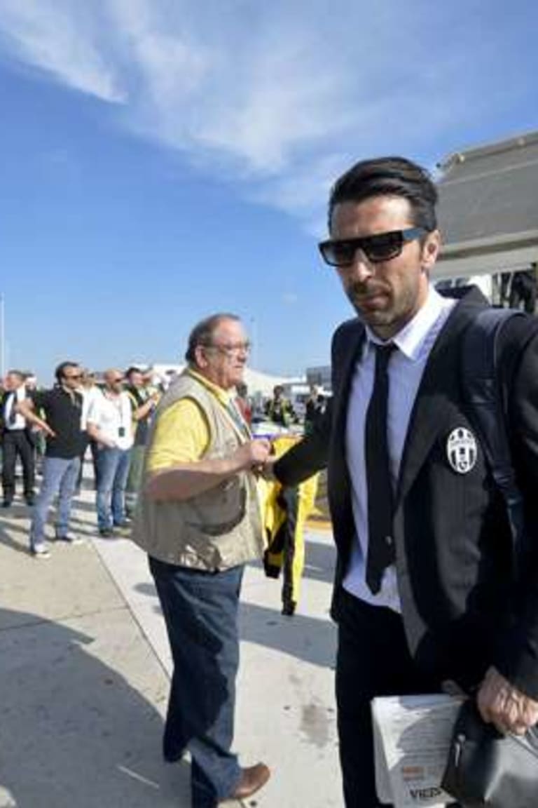 Juve mendarat di ibu kota