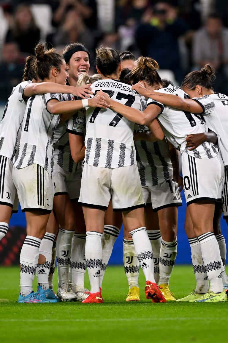 Juve Women hold European champions Lyon at the Allianz Stadium
