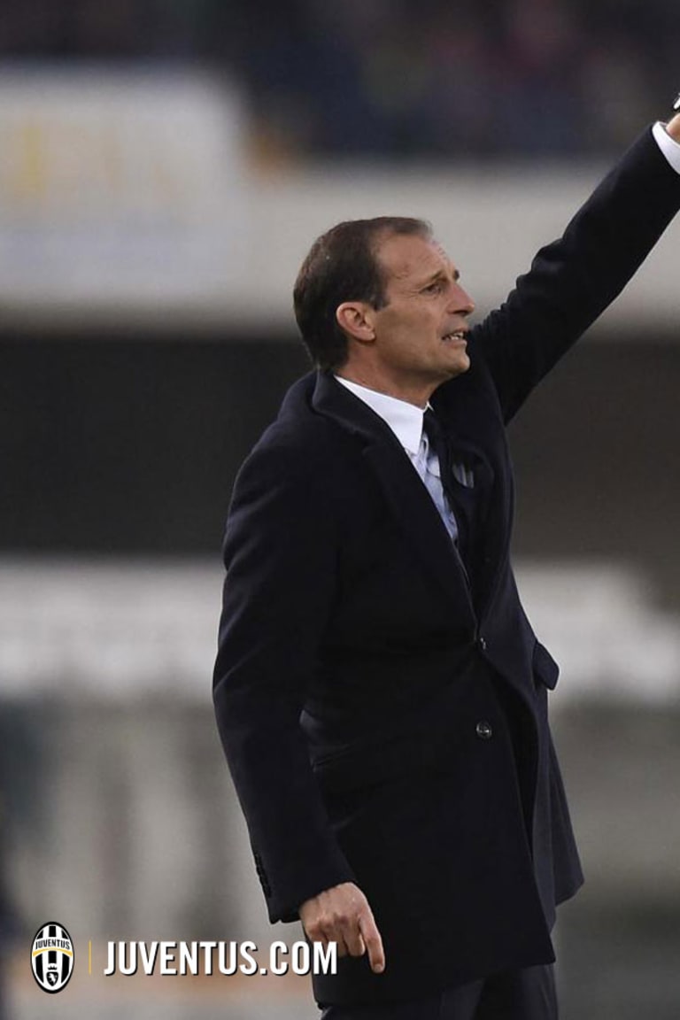 Allegri lauds Juventus reaction