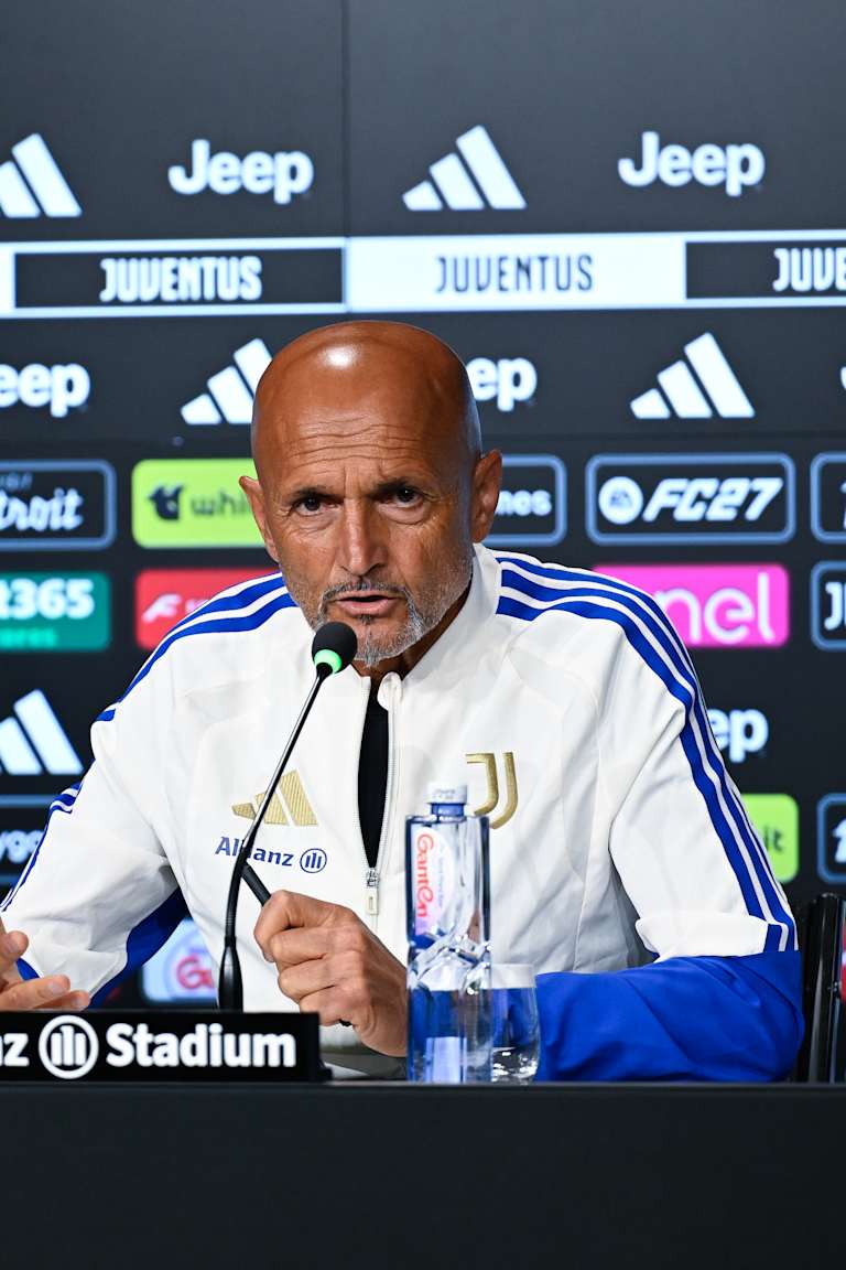 Luciano Spalletti presenta Juventus-Parma