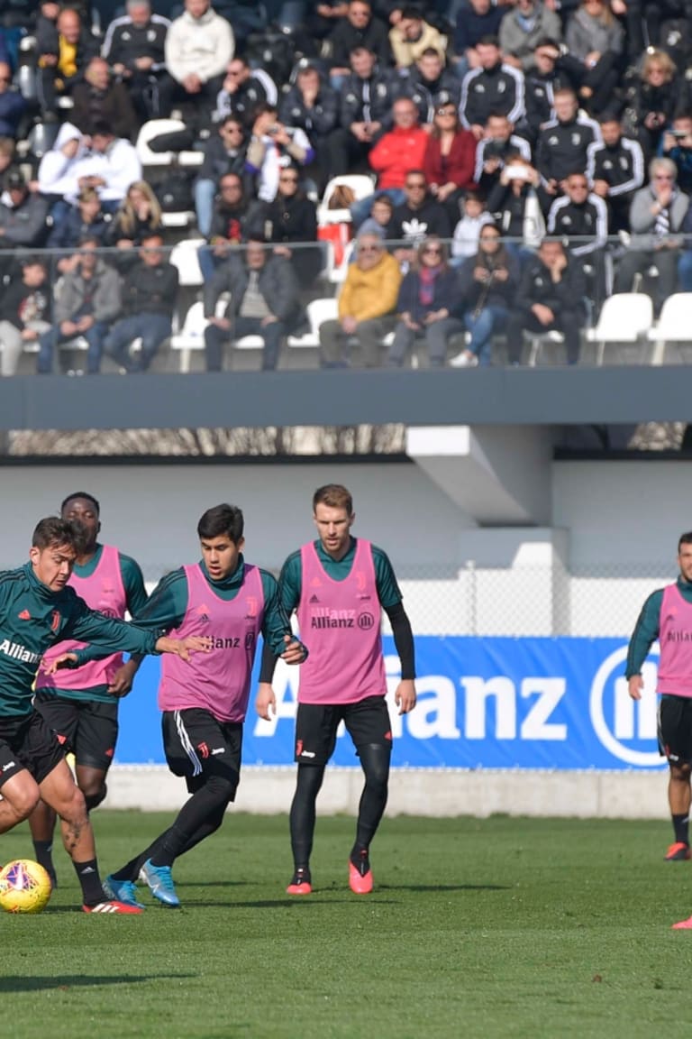 Wednesday workout in front of our fans