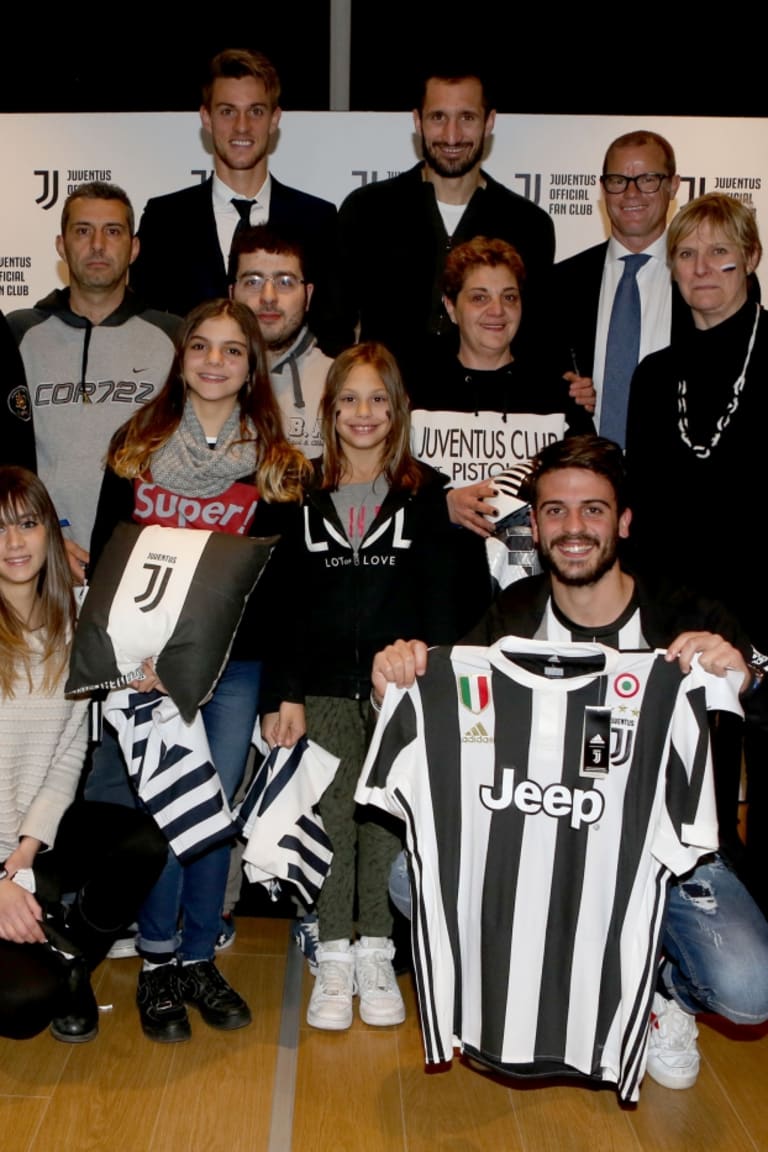 Official Fan Club meet the squad at Terzo Tempo!
