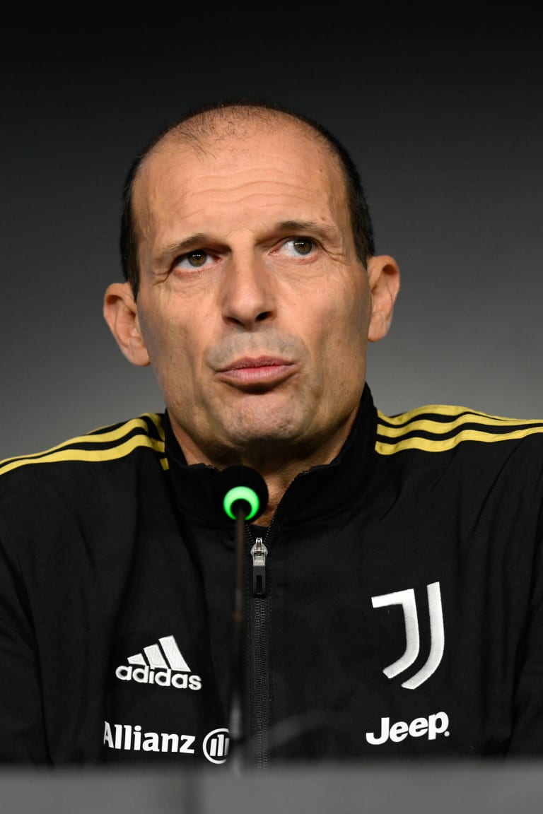 Coach Allegri previews Juventus - Verona