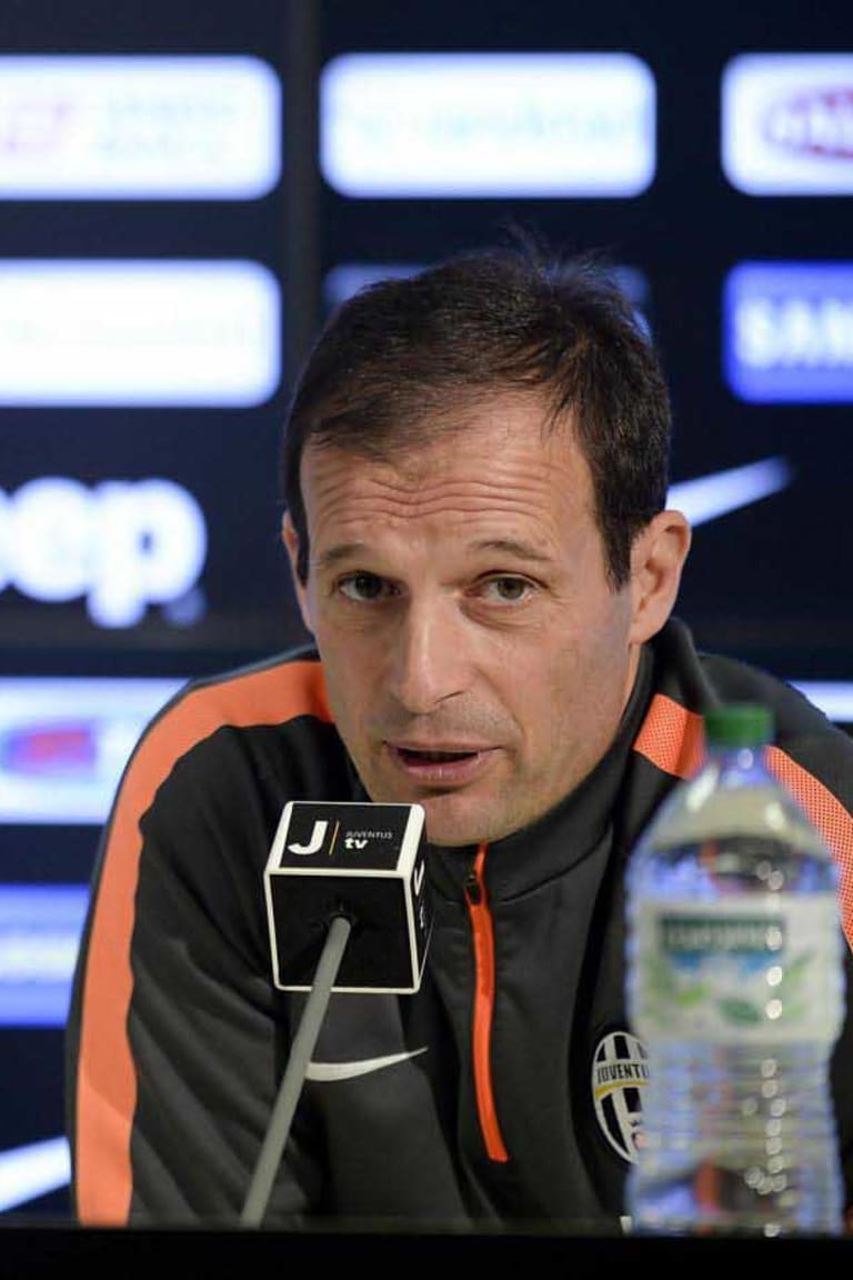 Allegri: «Tra Empoli e Parma, 2/3 dello scudetto»