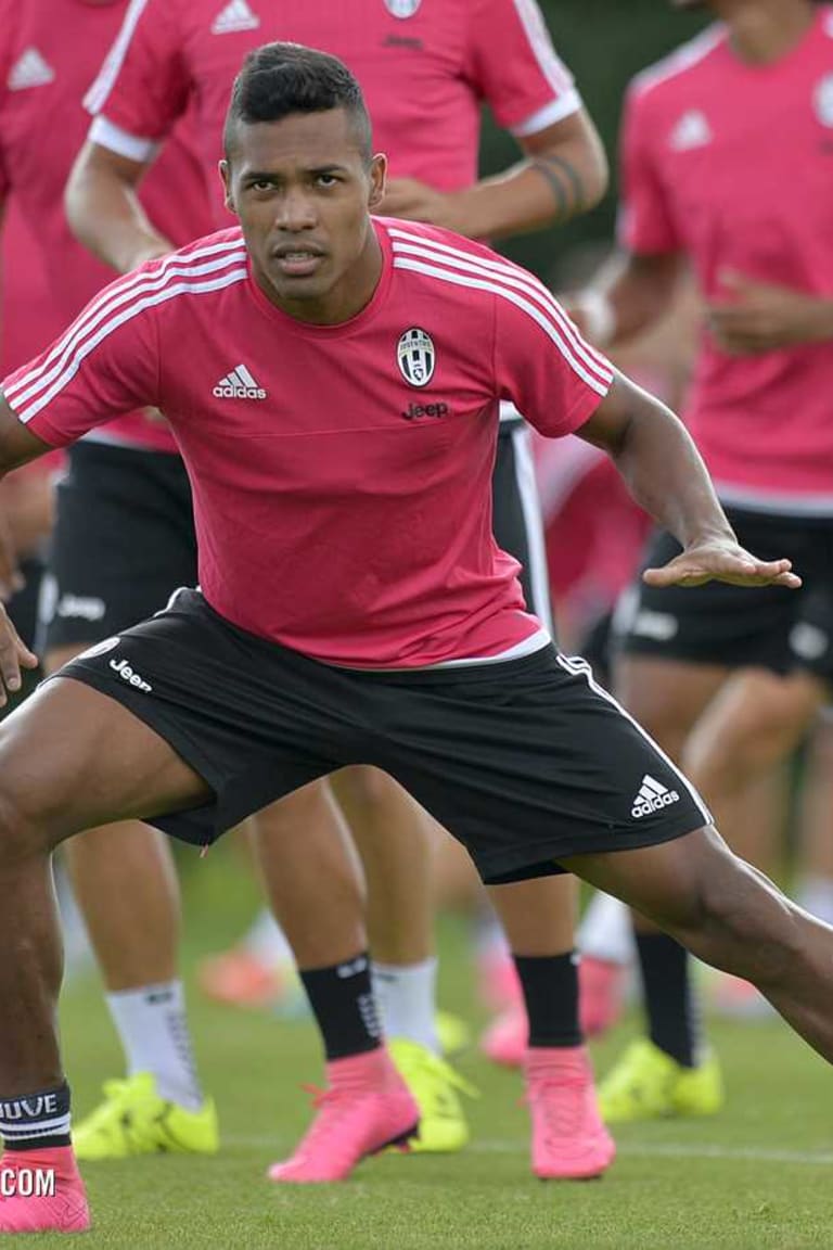 Latihan taktik untuk persiapan menghadapi Chievo