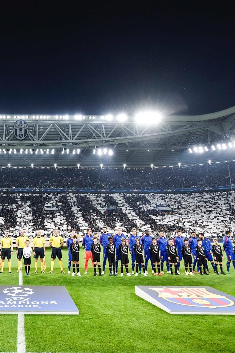 Juventus vs. Barcelona: the remix