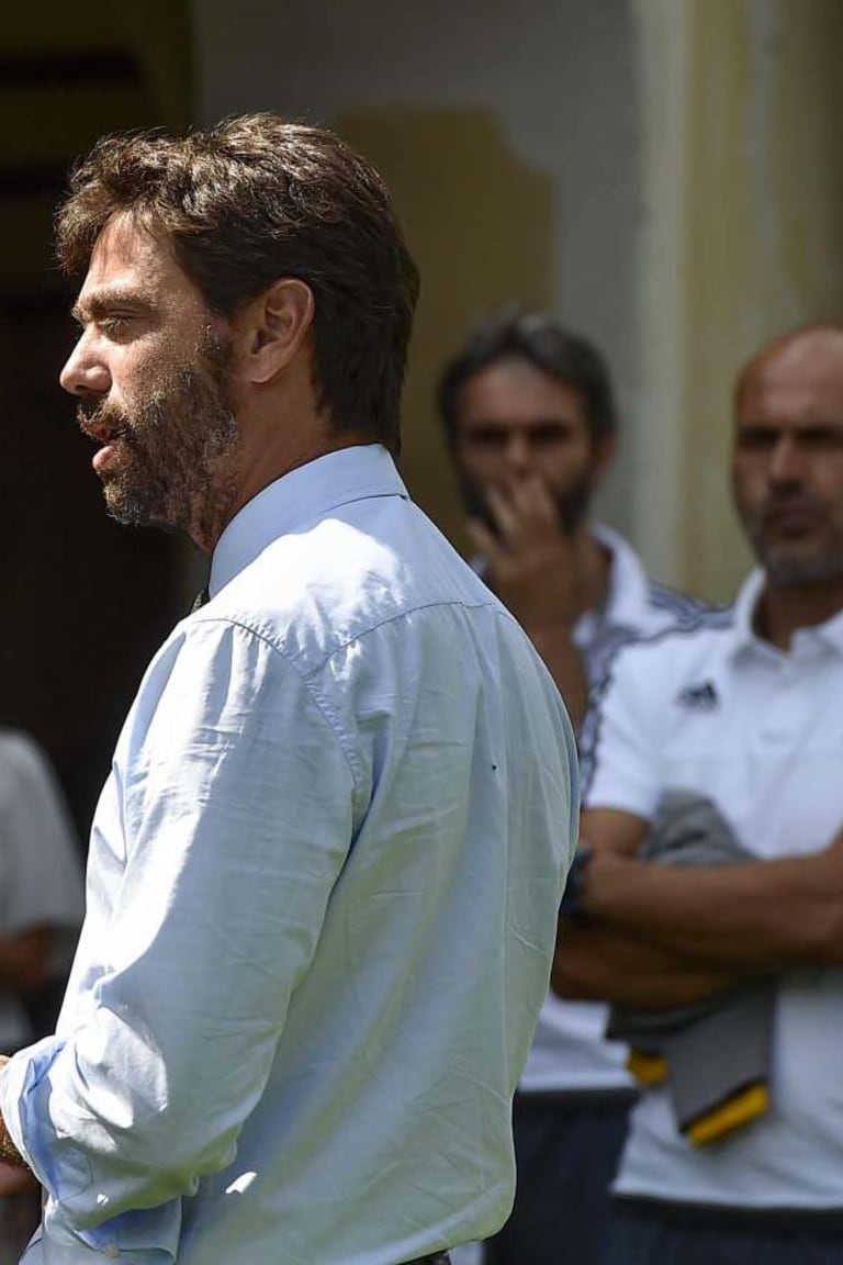 Juventus berkunjung ke Villa Agnelli