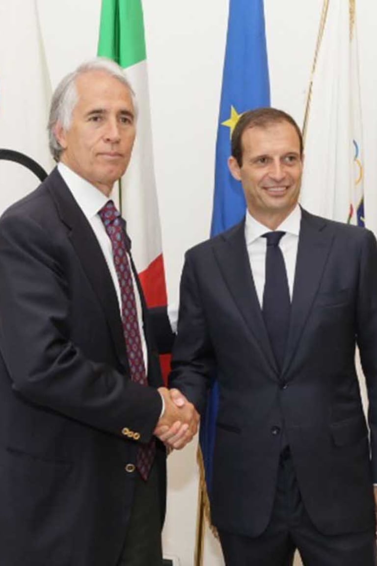 Ad Allegri il premio “Bearzot”
