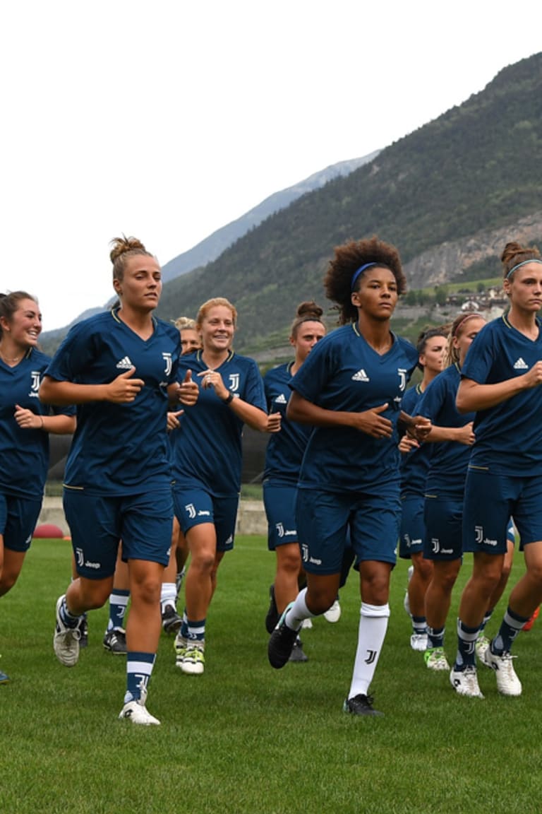 Juventus Women, terminato il ritiro 