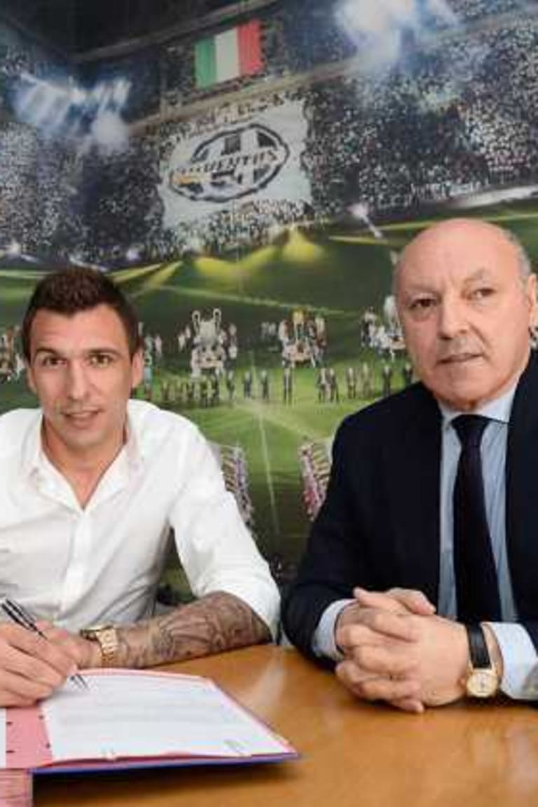 Mandzukic bergabung dengan Juventus