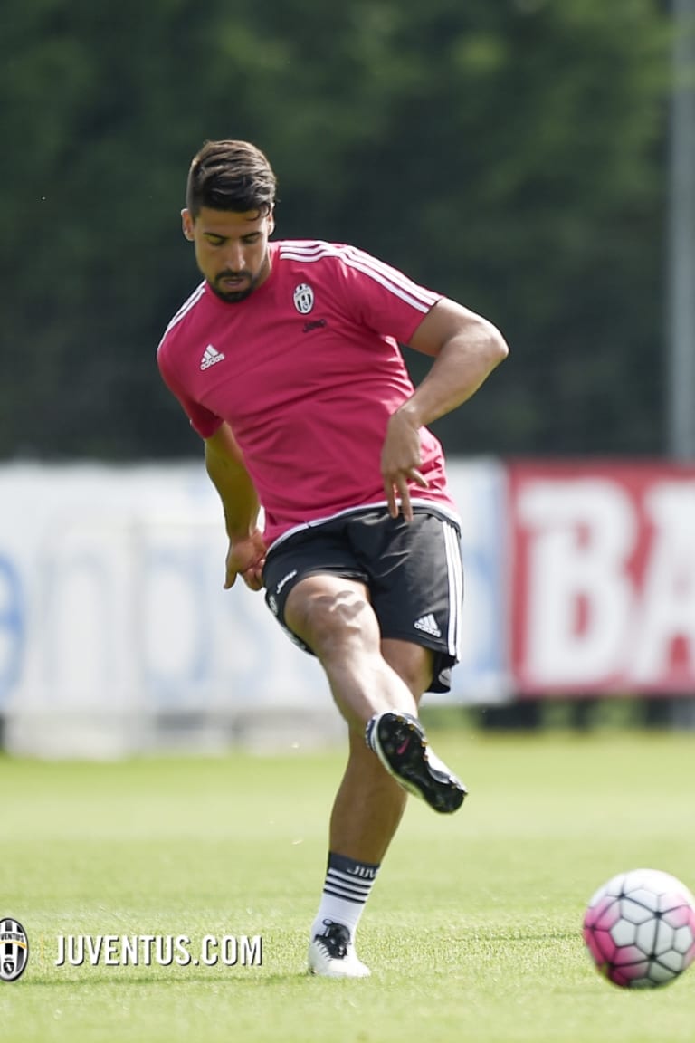 Latihan berkelompok di Vinovo
