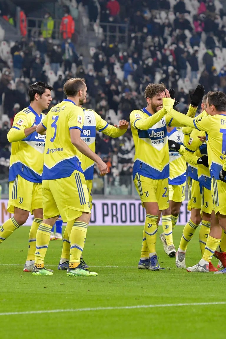 Juventus ease into Italian Cup quarter-finals