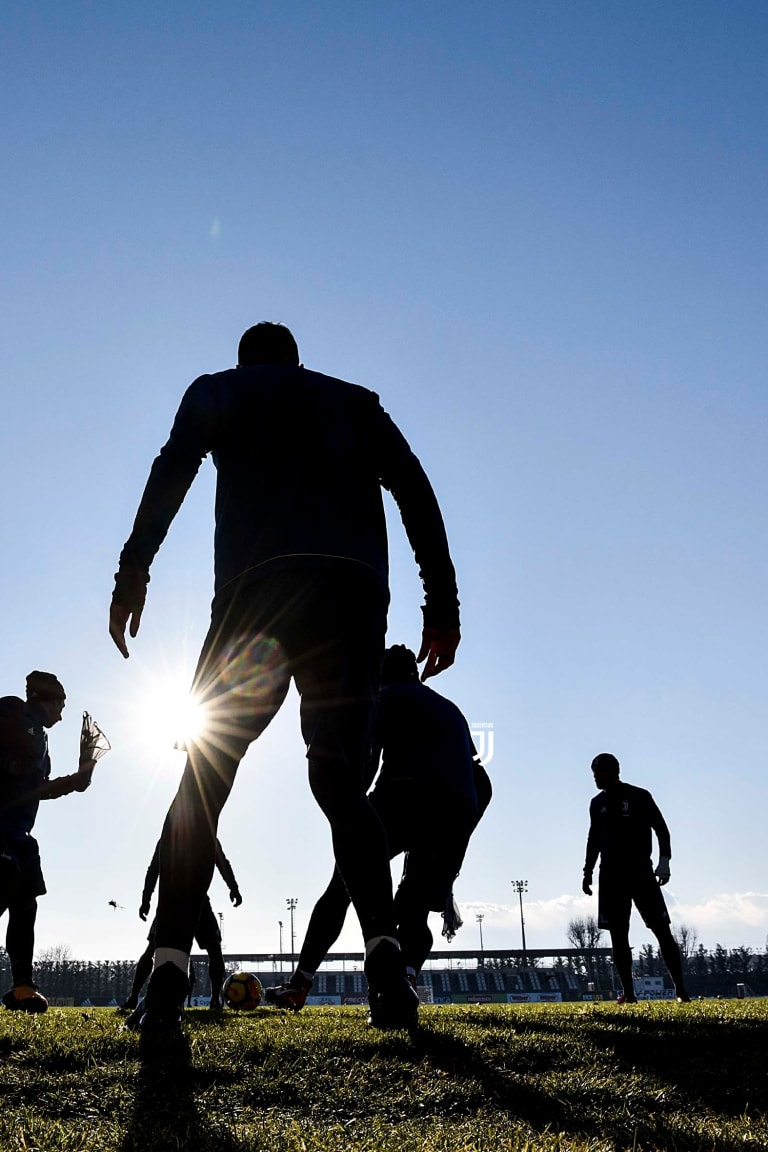 A morning focus on tactics at Vinovo